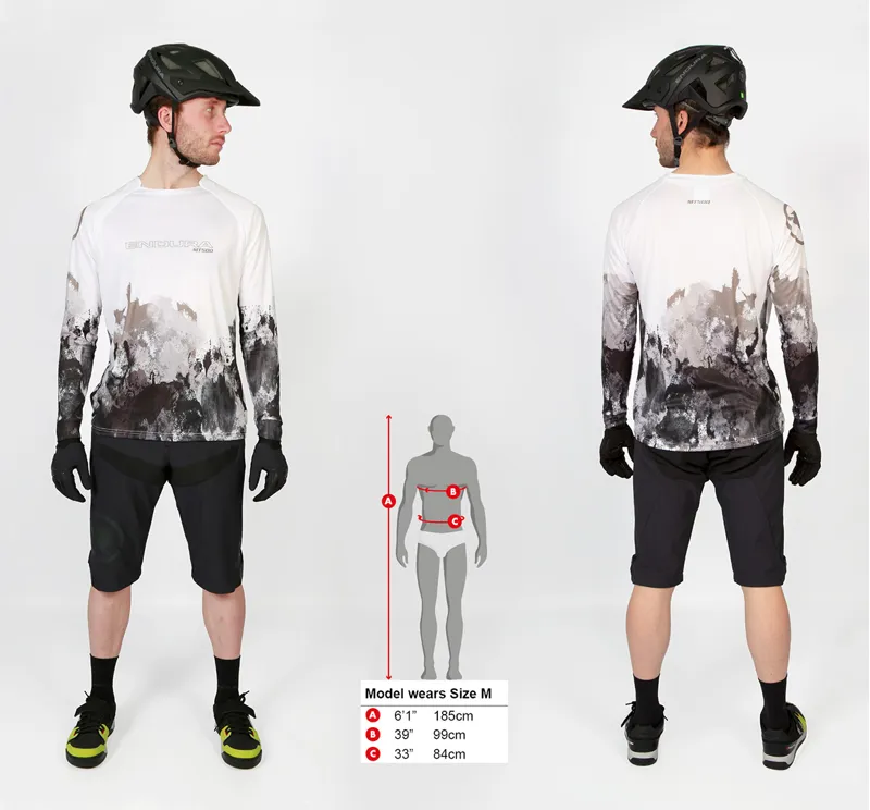 Endura MT500 Ink LS MTB Jersey LTD Moss Green-8